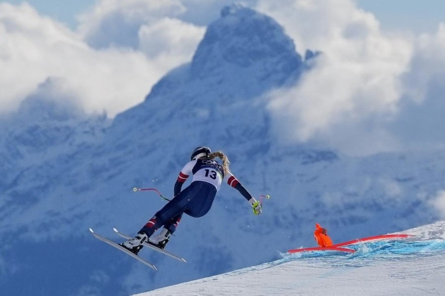 Lindsey Vonn padec 07