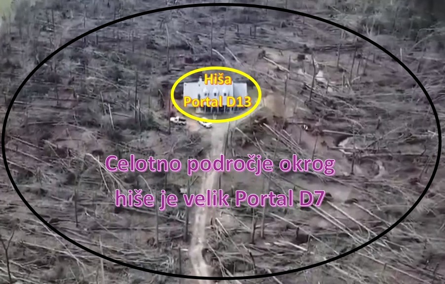 Hiša v tornadu ostala nepoškodovana.